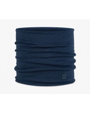 Bandana BUFF MERINO HEAVYWEIGHT NECK WARMER SOLID NIGHT BLUE