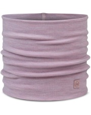 Bandana BUFF MERINO HEAVYWEIGHT NECK WARMER SOLID LILAC SAND