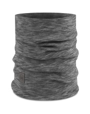 Bandana BUFF MERINO HEAVYWEIGHT NECK WARMERMULTISTRIPES FOG GREY