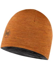 Czapka BUFF MERINO LIGHTWEIGHT BEANIE BRONZE-GREY