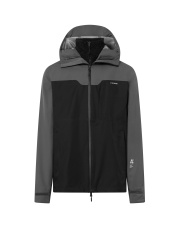 Kurtka męska hardshell z bluzą Primaloft VIKING Ravelo 3 in 1 Man czarno szara