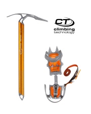 Zestaw raki Climbing Technology/Skylotec Nuptse evo + czekan Astra 70 cm 