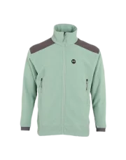 Techniczna polarowa kurtka męska Kiya MILO zielona