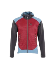 Techniczna hybrydowa kurtka męska Nafo - burgund MILo 