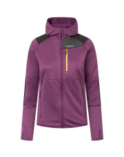 Bluza damska VIKING Yosemite Hoodie Lady rozpinana z kapturem różowa