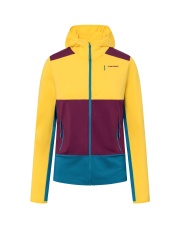 Bluza damska VIKING Tacoma Hoodie Lady rozpinana z kapturem żółta