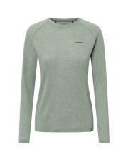 Longsleeve damski VIKING Andali Lady Merino zielony