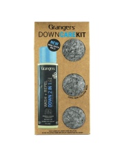 Zestaw do prania i impregnacji puchu płyn + kulki Grangers Down Care Kit