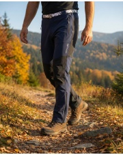 Spodnie trekkingowe męskie BRENTA - granatowe