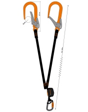 Lonża Skylotec NANOLINK FLEX Y FS 90 ALU 1.8 m