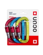 Zestaw karabinków Ocun FALCON SCREW 3-PACK