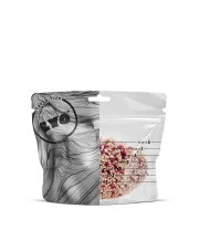 Liofilizowane śniadanie: Jaglanka na napoju kokosowym z malinami i proszkiem aroniowym