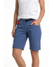 Damskie spodenki wspinaczkowe AKALI SHORT - blue MILO