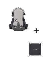Plecak turystyczny COROICO 25+3 - LIGHT GREY MILO + siatka na kask GRATIS