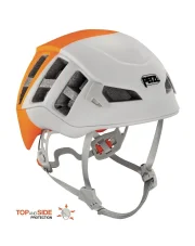 Kask Meteor M/L (biały/pomarańczowy)