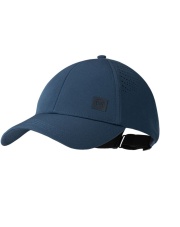 Czapka z daszkiem BUFF SUMMIT CAP SOLID NIGHT BLUE
