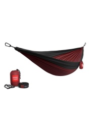 Hamak Grand Trunk Double Deluxe Parachute nylon + Straps Crimson/Charcoal