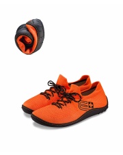 Męskie buty minimalistyczne Brubeck BAREFOOT merino pomarańczowy 