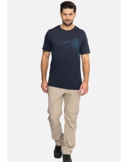 T-shirt męski VIKING Morain Bamboo Man granatowy