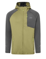 Bluza męska VIKING Birger Man rozpinana z kapturem zielono szara