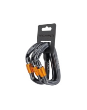 Zestaw karabinków Camp Orbit LOCK 3 PACK karabinki szare