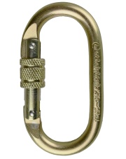 Karabinek AT HEIGHT K10 STEEL OVAL SG