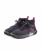 Zimowe buty damskie WINTER MERINO BRUBECK grafitowy/fuksjowy