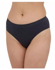 HI1051W Majtki damskie classic COMFORT MERINO czarny