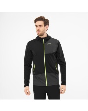 Bluza męska VIKING Tacoma Hoodie Man rozpinana z kapturem czarna