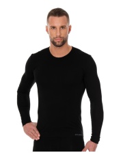 Bawełniana męska koszulka z długim rękawem BRUBECK COMFORT COTTON