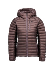 Kurtka puchowa damska Black Diamond Dark Mauve W DEPLOY DOWN 1.0 HOODY